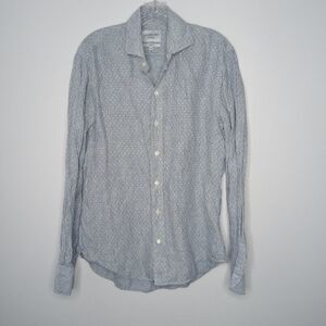 Ledbury fine shirting striped shirt size M